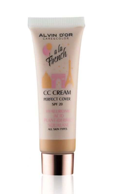 Alvin D`or A LA FRENCH ALF-02MINI Tinted CC Face Cream SPF 20 tone 03 Tan 10ml